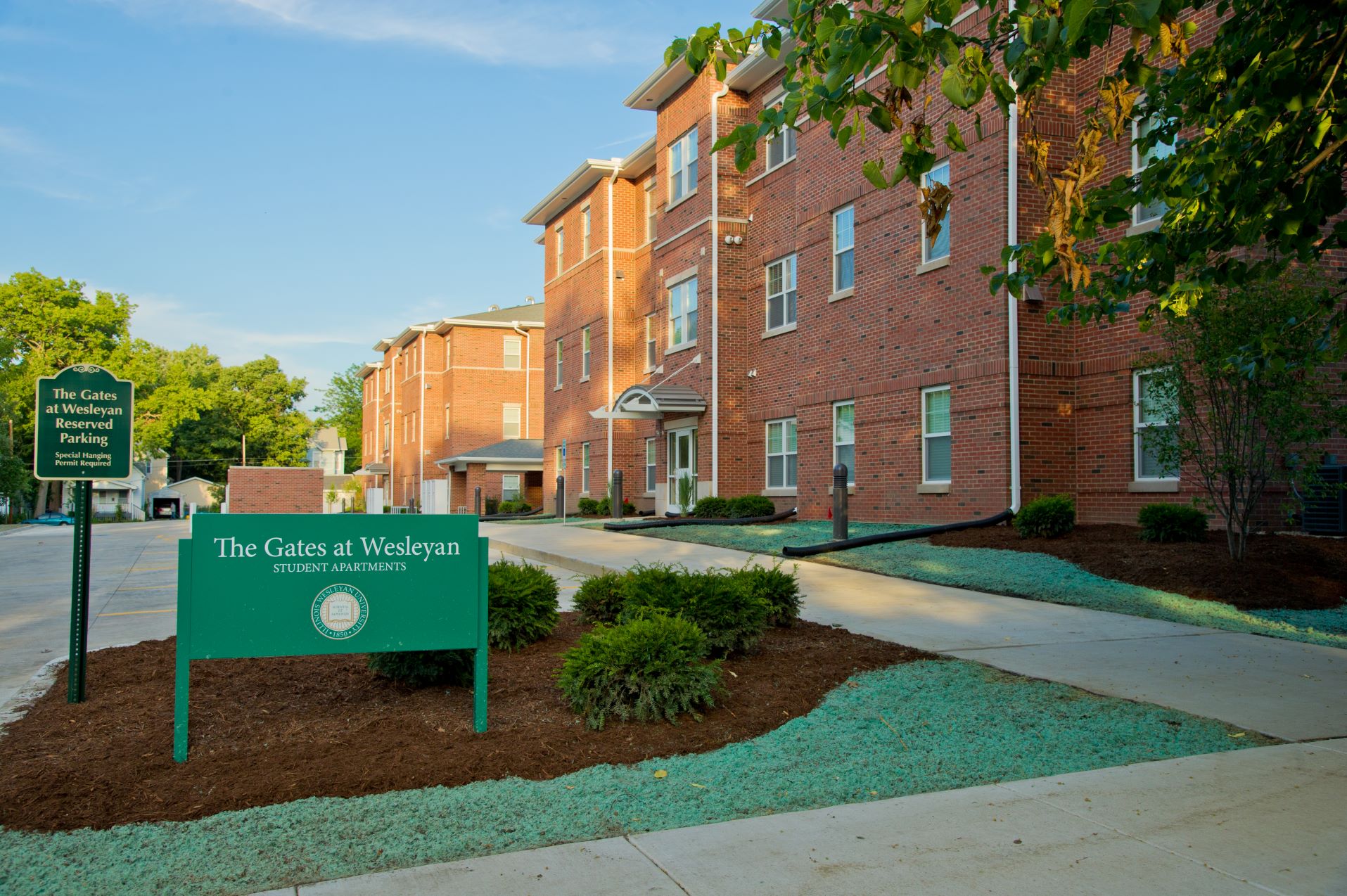 Gates at Wesleyan exterior