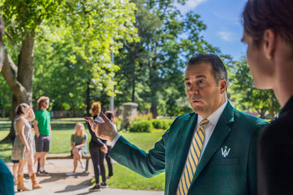 Zenger was previously interim university president at the University of New Haven in West Haven, Connecticut. Joining Illinois Wesleyan represents his return to the Midwest.