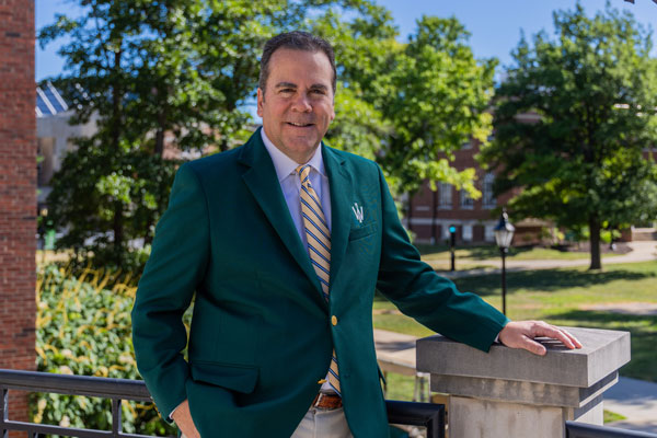 Sheahon Zenger is the 21st president of Illinois Wesleyan University.