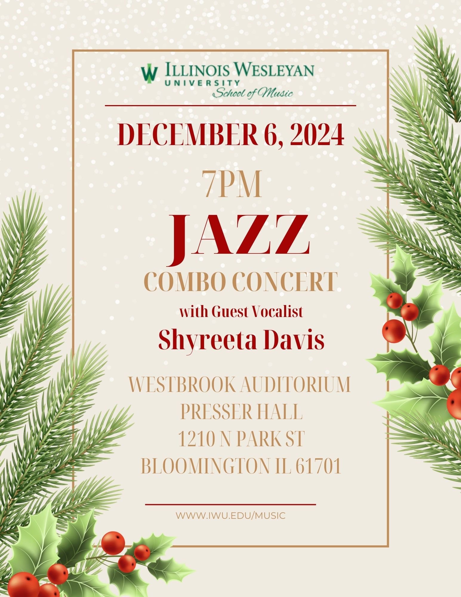 Holiday Jazz Concert