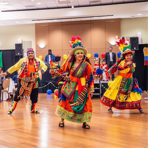 Barrio Dancers at an IWU event