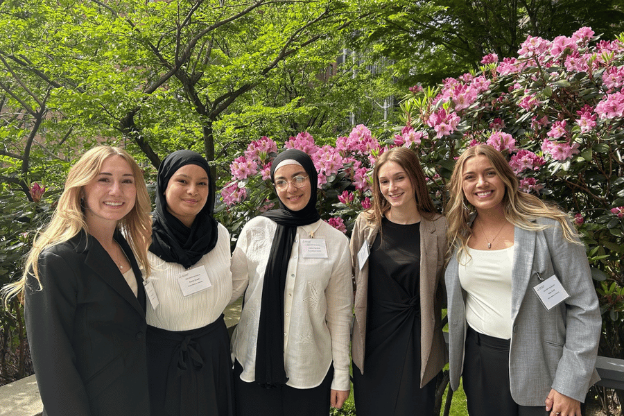 IWU students at a National Science to Policy Network event in Seattle