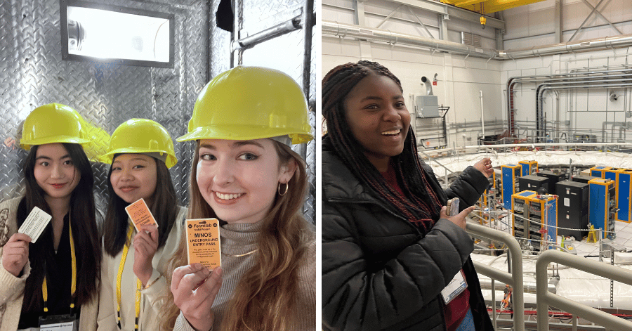 IWU physics students tour facilities at Fermilab in Batavia, Ill.