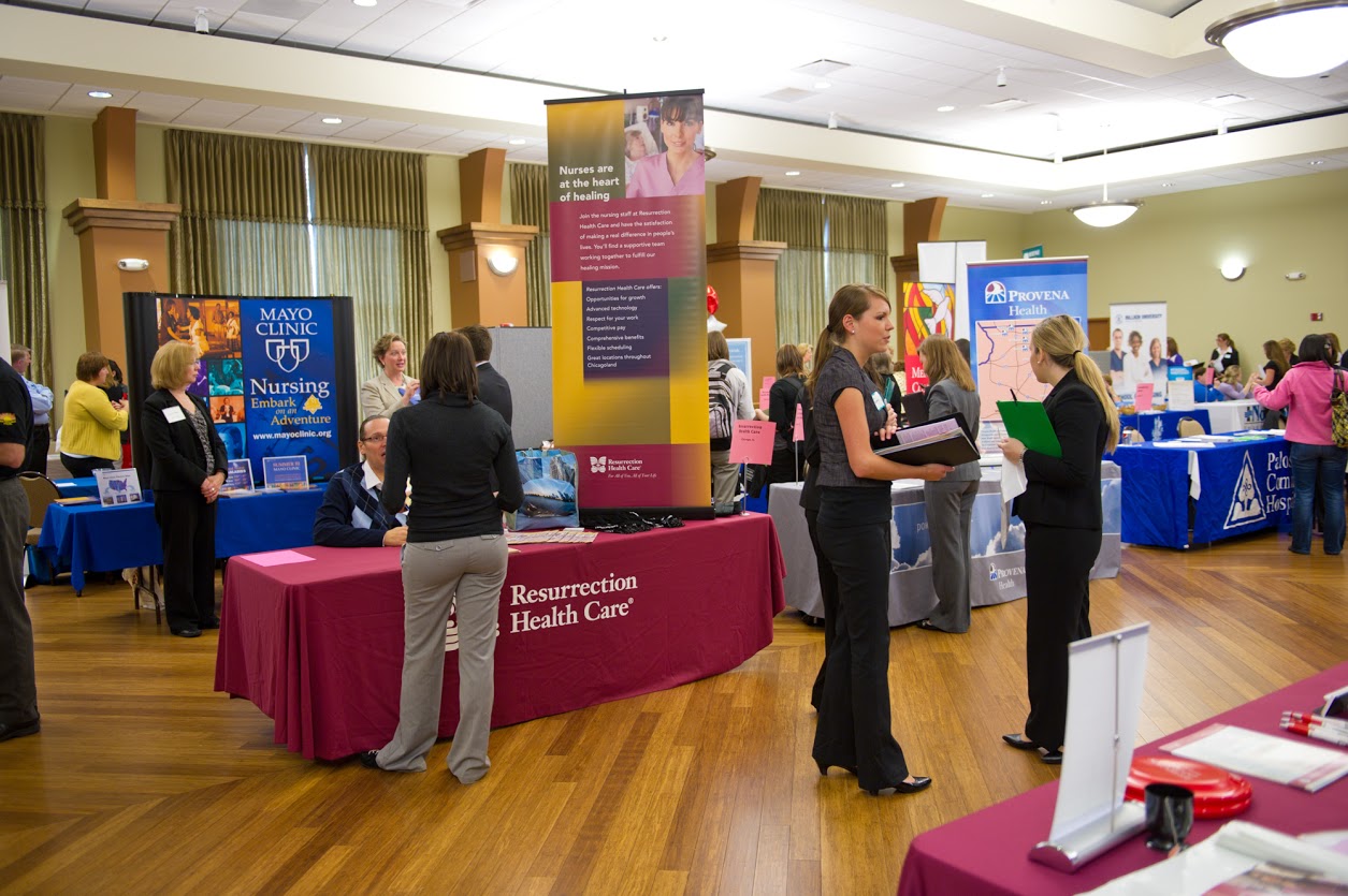 Nursing Fair in Young Main Lounge