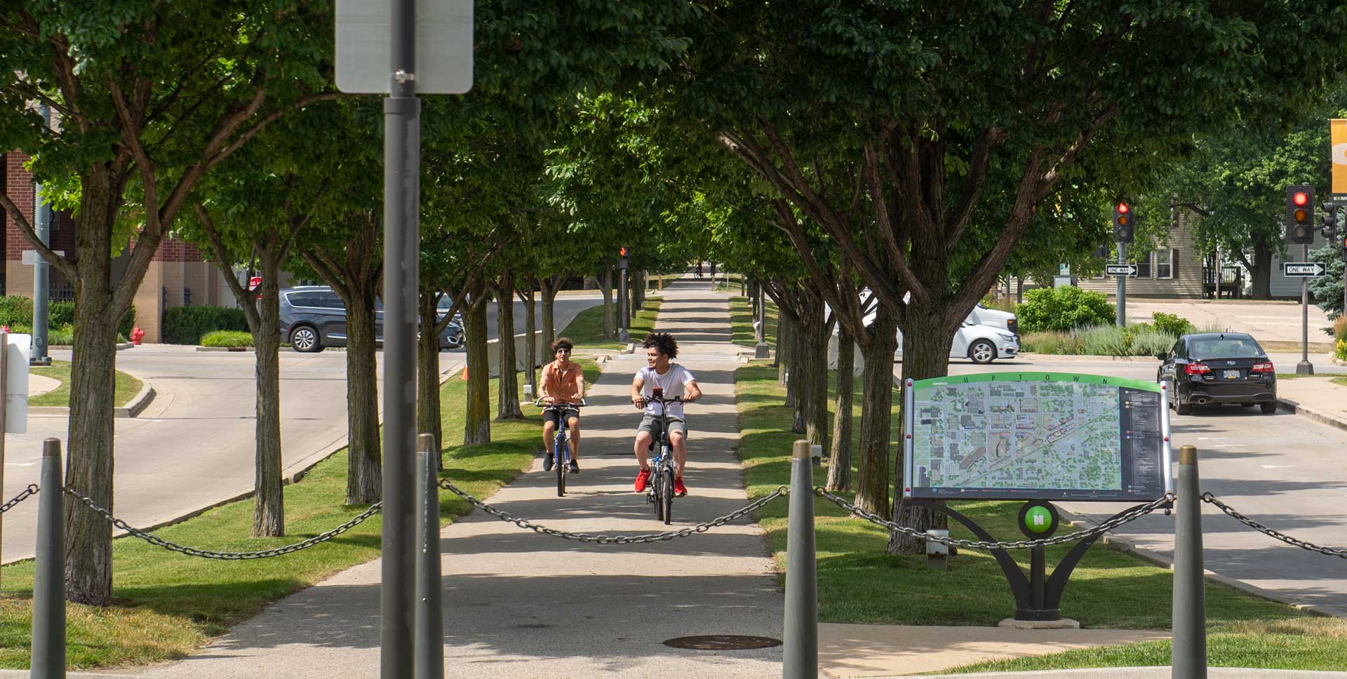 Bikers on the Constitution Trail